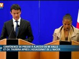 Le ministre de l'Intérieur Manuel Valls 