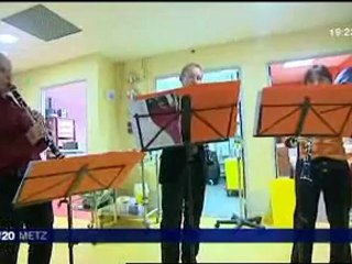 rencontre musicale avec le quatuor de clarinette QUAT'J