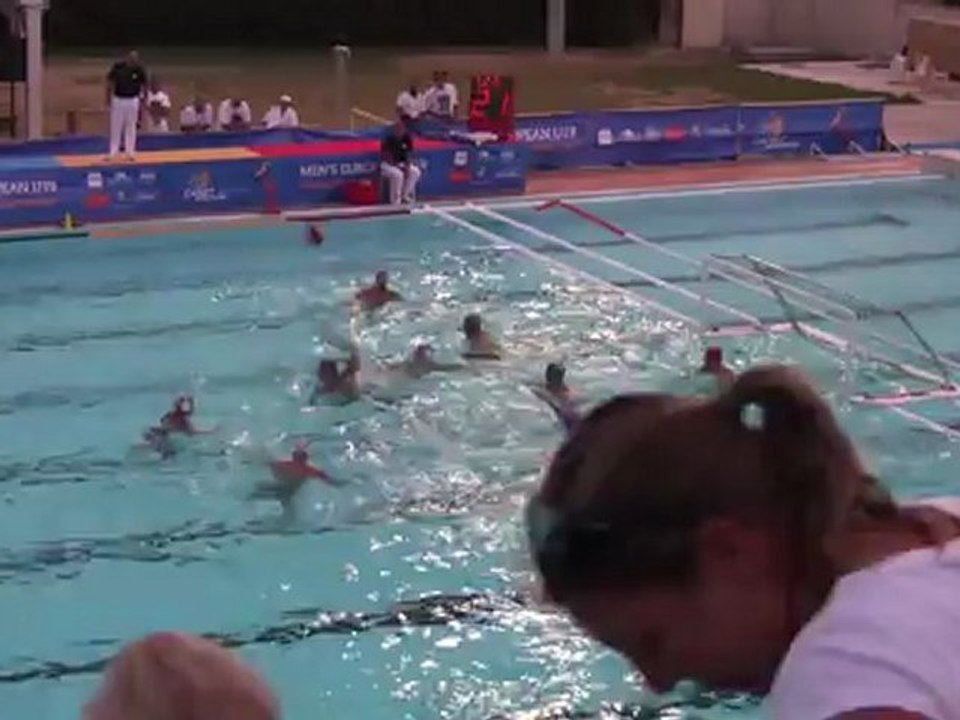 France-Croatie Championnat d'Europe 2012 Water-polo -19ans France-Croatie