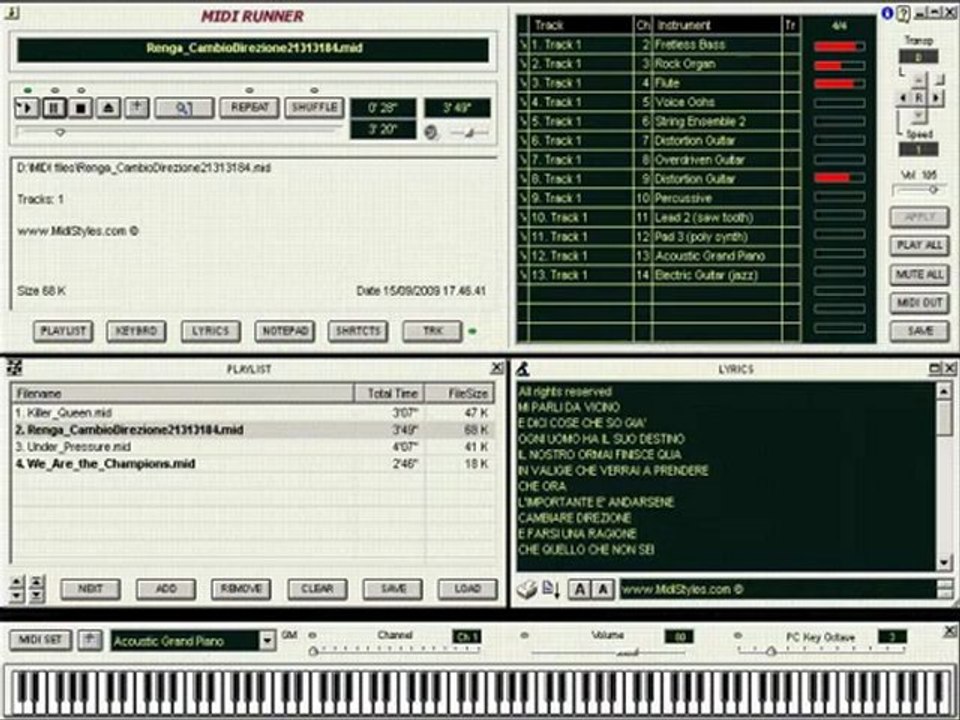 MidiRunner 1.7 Free