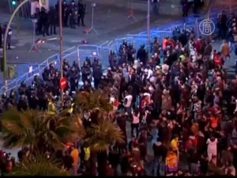 Протесты в Европе: аресты, стычки и насилие