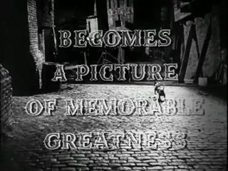 Oliver Twist ( 1948 - bande annonce VO )