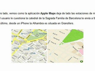 Fallos geográficos en Google Maps