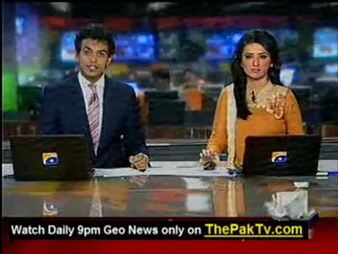 Geo News 9pm Bulletin - 15th November 2012 - Part 1
