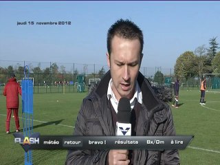 Le Flash info du jeudi 15 novembre 2012