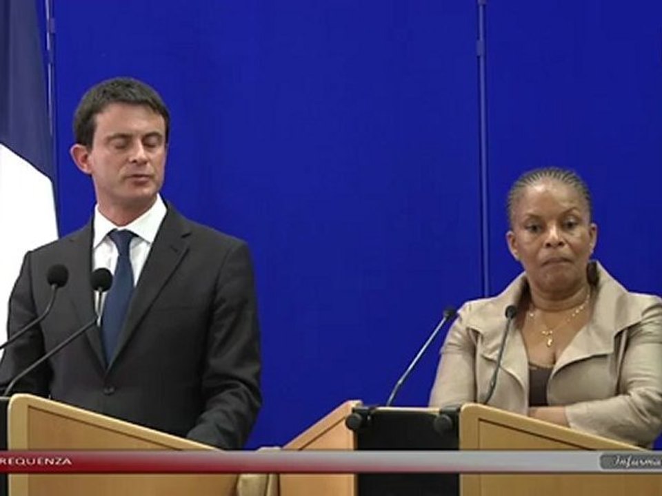 Visite de Manuel Valls et de Christiane Taubira en Corse
