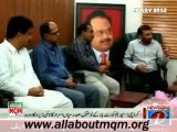 Newly Elected President SC bar visits Nine zero & meet MQM leaders