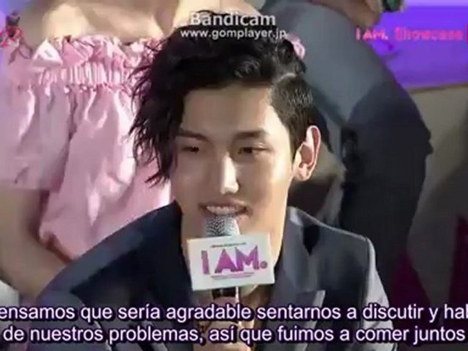 30.04.12 cut Showcase "I AM" - talk Changmin & Kyuhyun