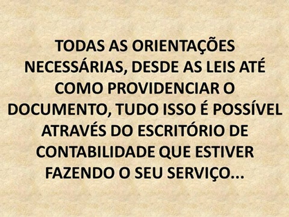 O mundo do Trabalho - Parte 2 - Preparativos