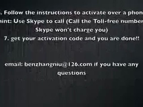 Windows 8 Activation key - activate over the phone, no software required!!. 12th oct