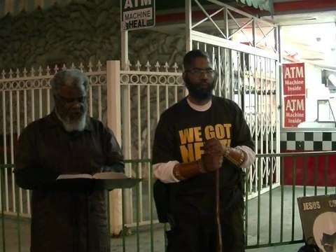 PRIEST KAHAN STREET TEACHING ON KING AND CRENSHAW BLD. #1