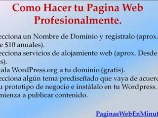 Como Puedo Hacer Una Página Web (En Solo MINUTOS)