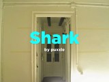Shark by puxxle - The pixel puzzle art wall decals