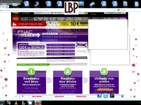 Comment payer ses jeux vidéos moins cher grâce à la fnac pour noel 2012