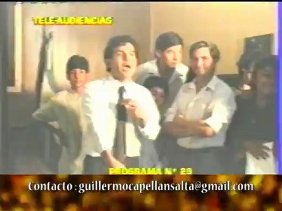 GUILLERMO CAPELLAN  EXINTENDENTE DE LIBERTADOR GRAL SAN MARTIN ASI GOBERNABA YO 17