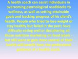 Lose weight, stay fit, live better with a health coach