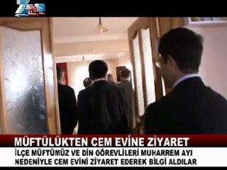 Zle müftülüğünden cem evine muharrem ayı ziyareti
