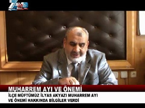 Zile müftüsü ilyas akyazı muharrem ayı ve önemi hakkında bilgiler verdi
