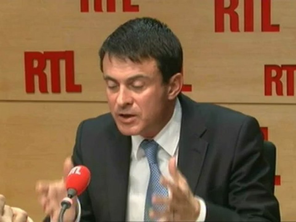 Manuel Valls, ministre de l'Intérieur : "Orsoni sait des choses, alors qu'il parle !"