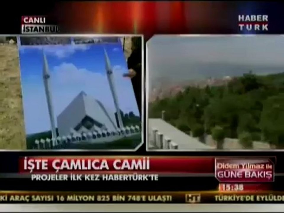 Mustafa Kara Çamlıca Cami Projesi Yarışması Sonuçlarını Açıkladı- Habertürk TV