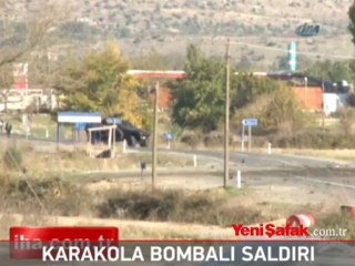 Karakola roketatarlı saldırı