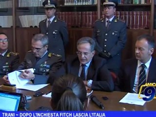 Download Video: Trani | Dopo l'inchiesta Fitch lascia l'Italia