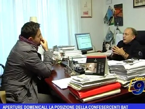 Aperture domenicali, la posizione della Confesercenti BAT