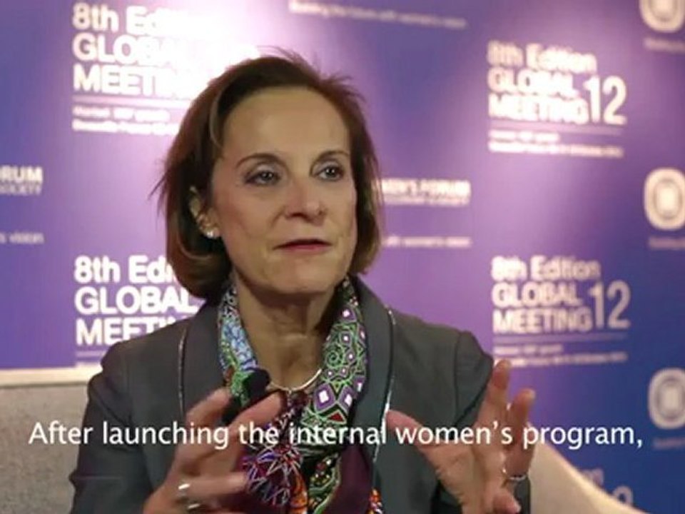 ITW Dominique Reiniche - WOMEN’S FORUM SPECIAL TOP CEO CHAMPIONS 2012