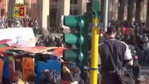 Roma - Scontri tra studenti e polizia sul lungotevere Sisto (14.11.12)