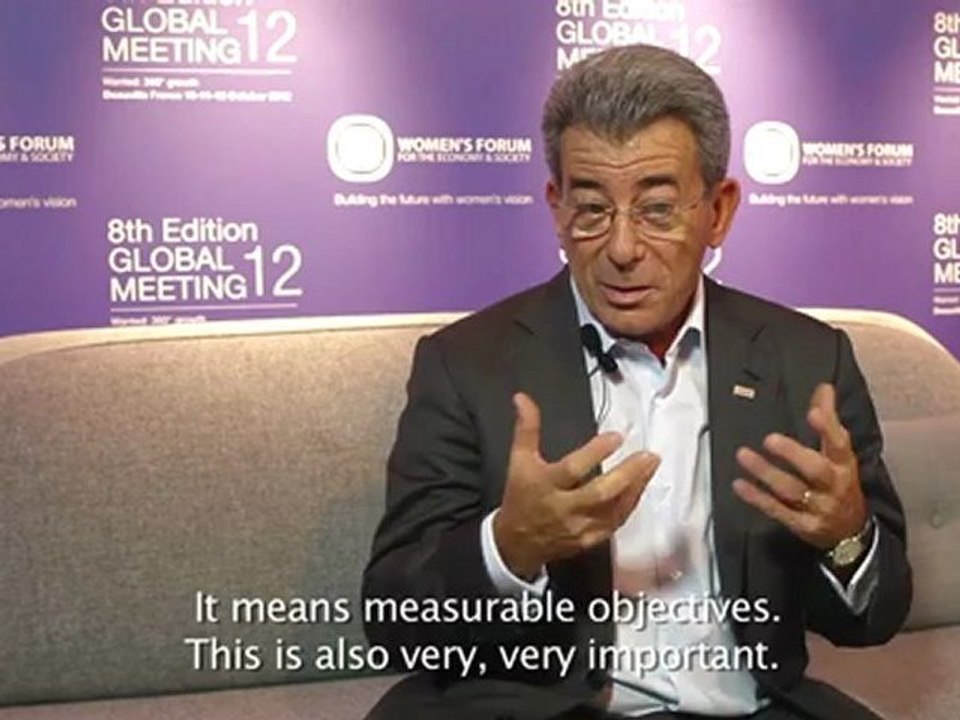 ITW Michel Landel - WOMEN’S FORUM SPECIAL TOP CEO CHAMPIONS 2012