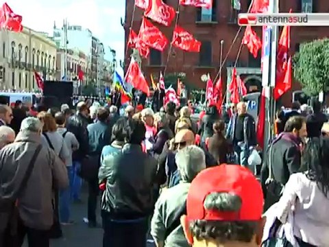 TG 14.11.12 Bari, la Cgil in piazza per tutelare i lavoratori