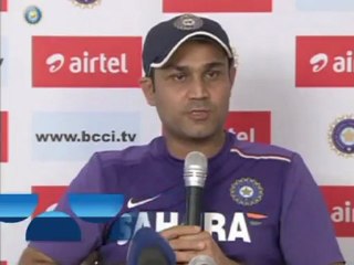 Virendra Sehwag PC PC 1st test Day 1 Ahemdabad 15 November