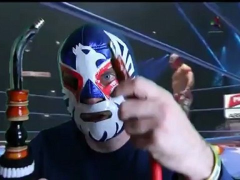 Luchador Word of the Day with Hookah Libre