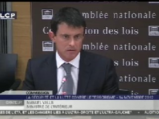 Travaux en commission : Audition de Manuel Valls, ministre de l’Intérieur