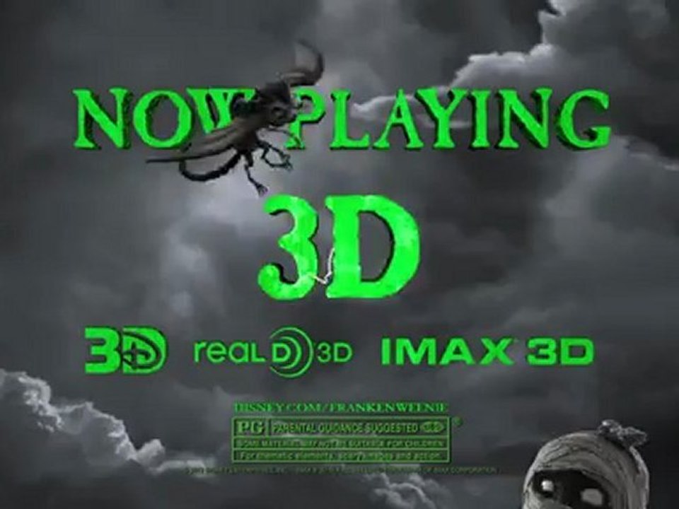 Frankenweenie - TV Spot - Nightmare Before Christmas