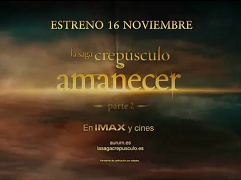 La Saga Crepúsculo: Amanecer (Parte 2) - Spot#3 HD [20 seg] Español