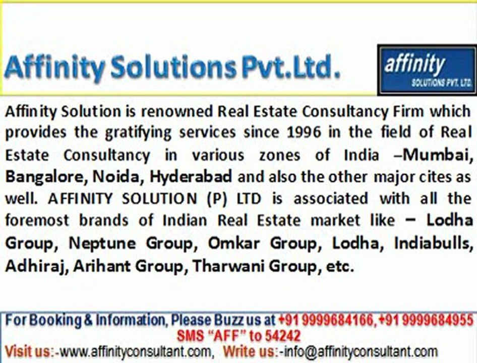 Lodha Mumbai New Projects And Property @09999684166