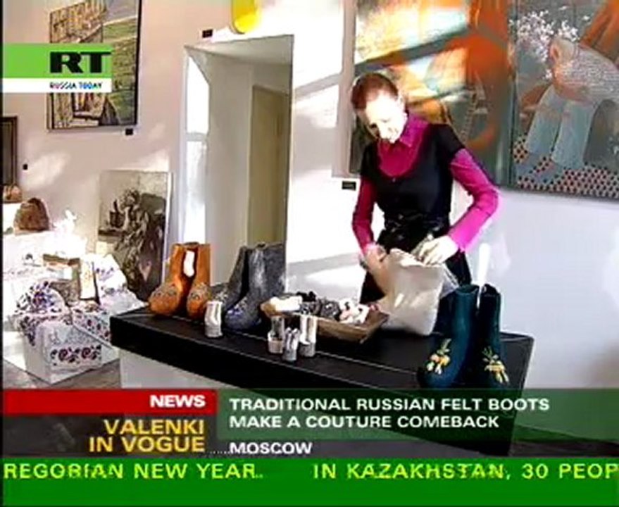 These boots are made for walkin' - valenki are back!