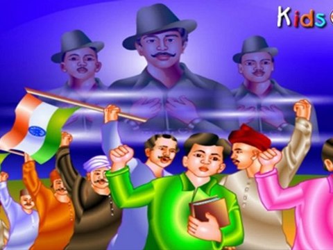 Indian Heroes - Bhagat Singh Life History In Tamil - with Animation