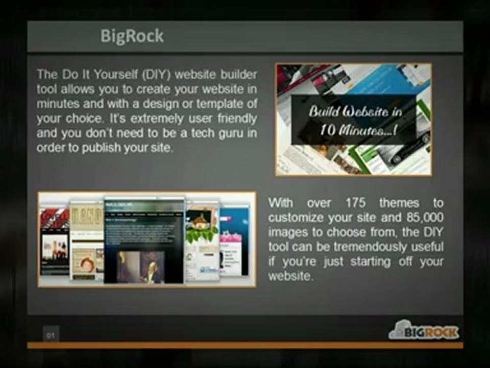 Build your website in minutes, literally!