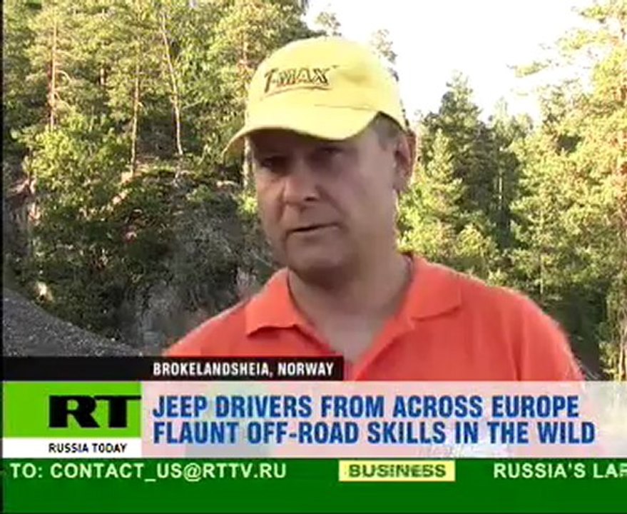 Jeepers! Off road race blazes trail in Norway