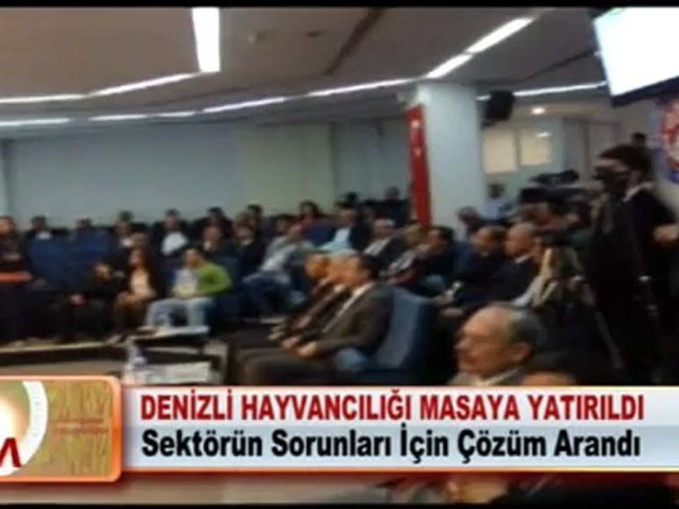 DENİZLİ HAYVANCILIĞI MASAYA YATIRILDI