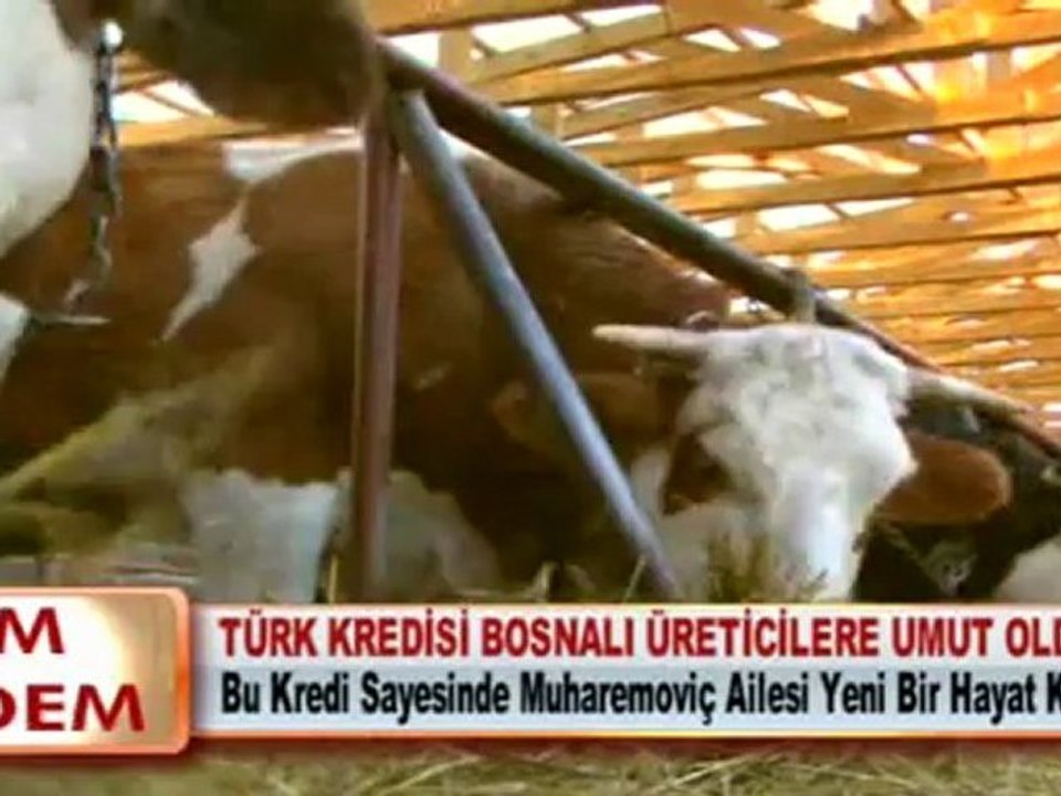 TÜRK KREDİSİ BOSNALI ÜRETİCİLERE UMUT OLDU