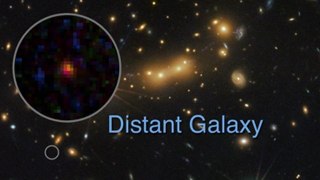 Zoom sur la galaxie la plus lointaine jamais observée