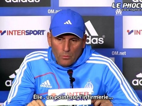 Baup fait le point sur l'infirmerie de l'OM