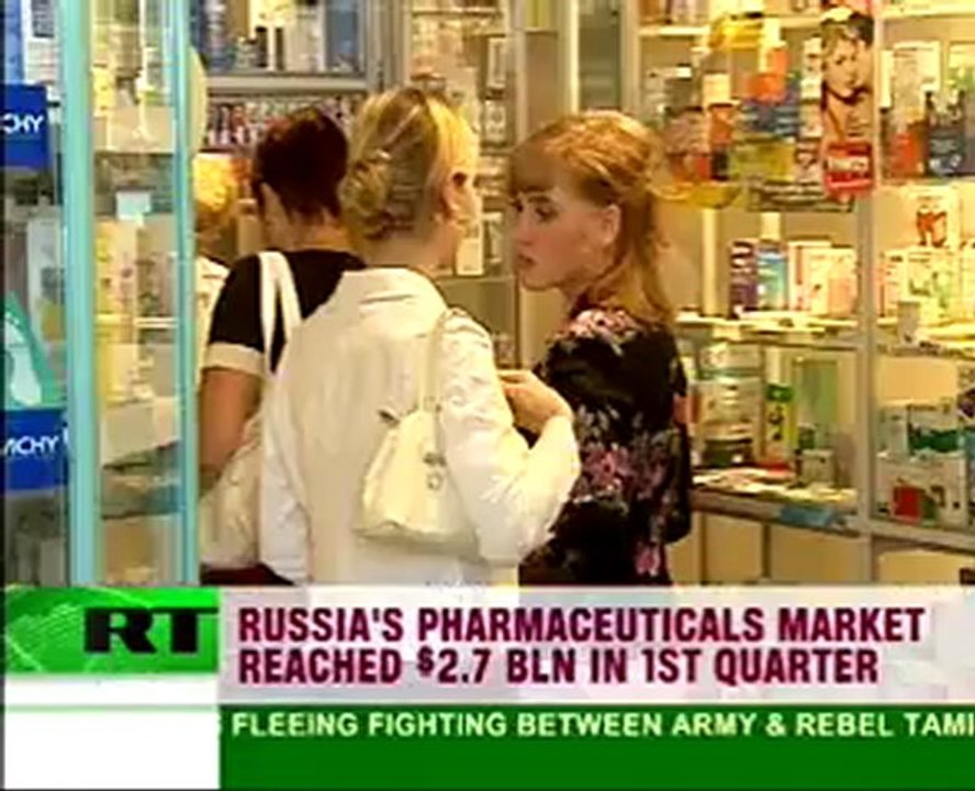 Russian pharmaceuticals ride the downturn