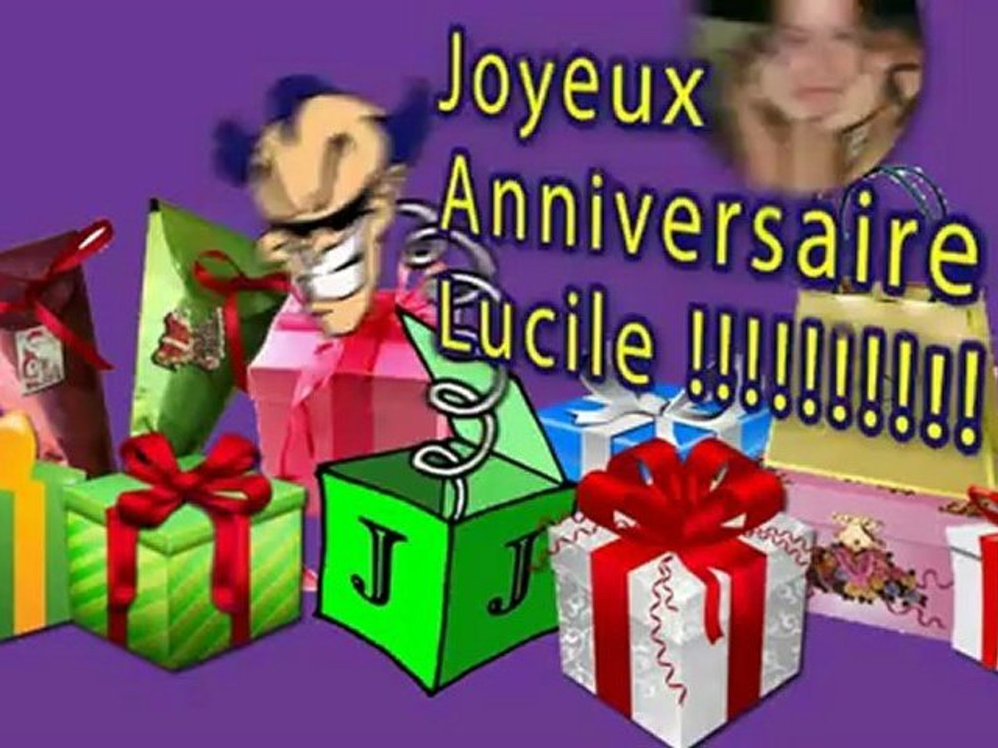 Joyeux Anniversaire Lucile Video Dailymotion