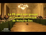 Noisy-le-Sec : Le PS n'a plus de groupe au Conseil municipal