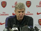 Arsenal vs Tottenham - Arsene Wenger press conference