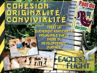 Team Building Construction Pont du développement durable Eagles Team Building